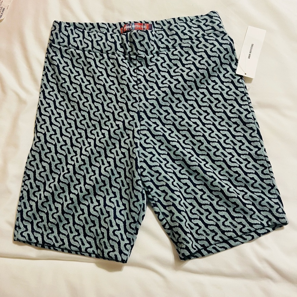 Urban Outfitters Blue Patterned Shorts